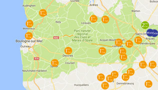 Carte des associations